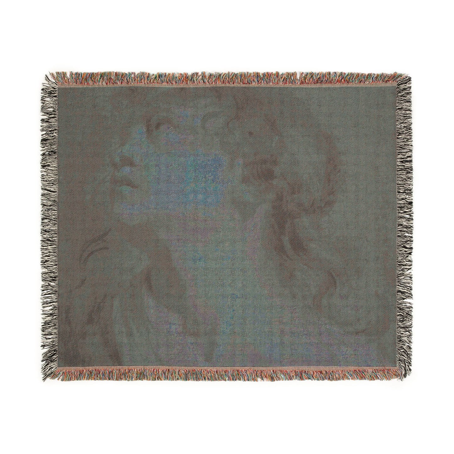 Anthony van Dyck - Head of a Girl | Woven Tapestry Blanket