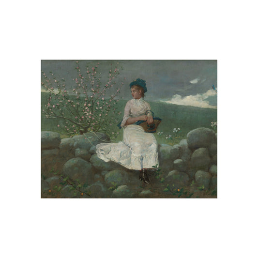 Peach Blossoms — Winslow Homer Fine Art Poster