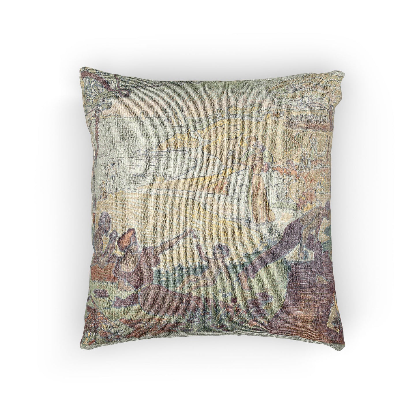 Paul Signac - In Times of Harmony | Woven Pillow