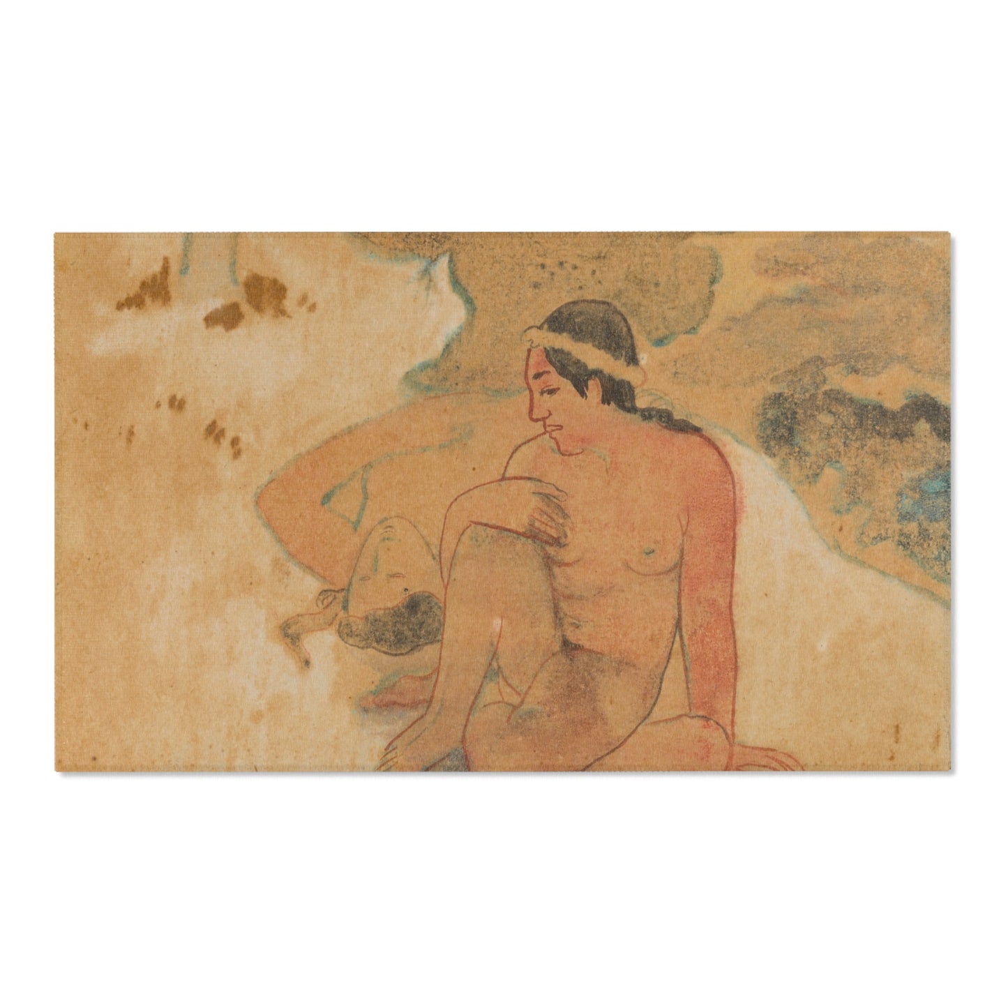 Paul Gauguin - Aha oe feii (What! Are You Jealous ) | Area Rug