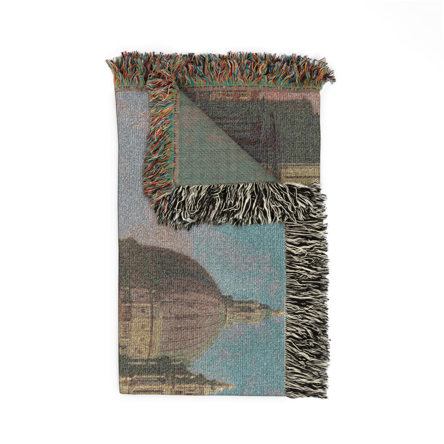 Canaletto - St. Paul's Cathedral - Google Art Project | Woven Tapestry Blanket
