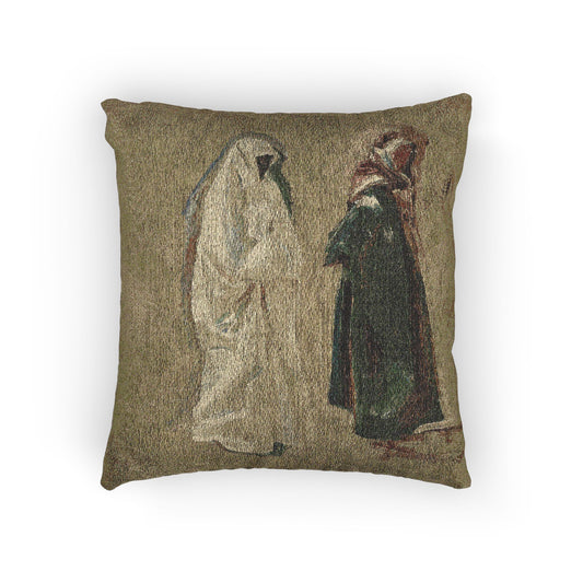 Study of Two Bedouins — Sargent Pillow