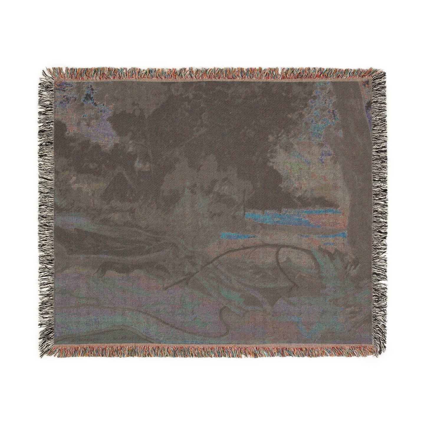 Paul Gauguin - Te burao (The Hibiscus Tree) | Woven Tapestry Blanket