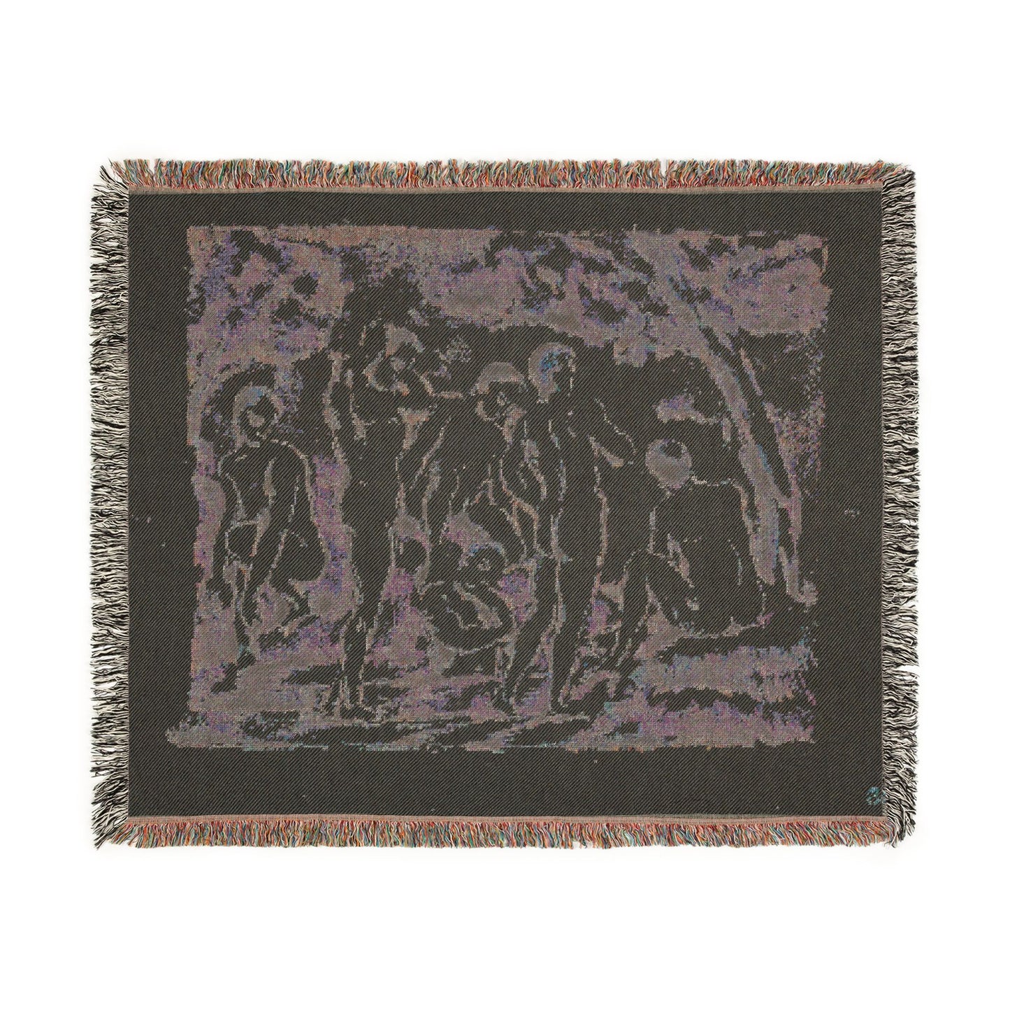 Paul Cezanne - Small Bathers | Woven Tapestry Blanket