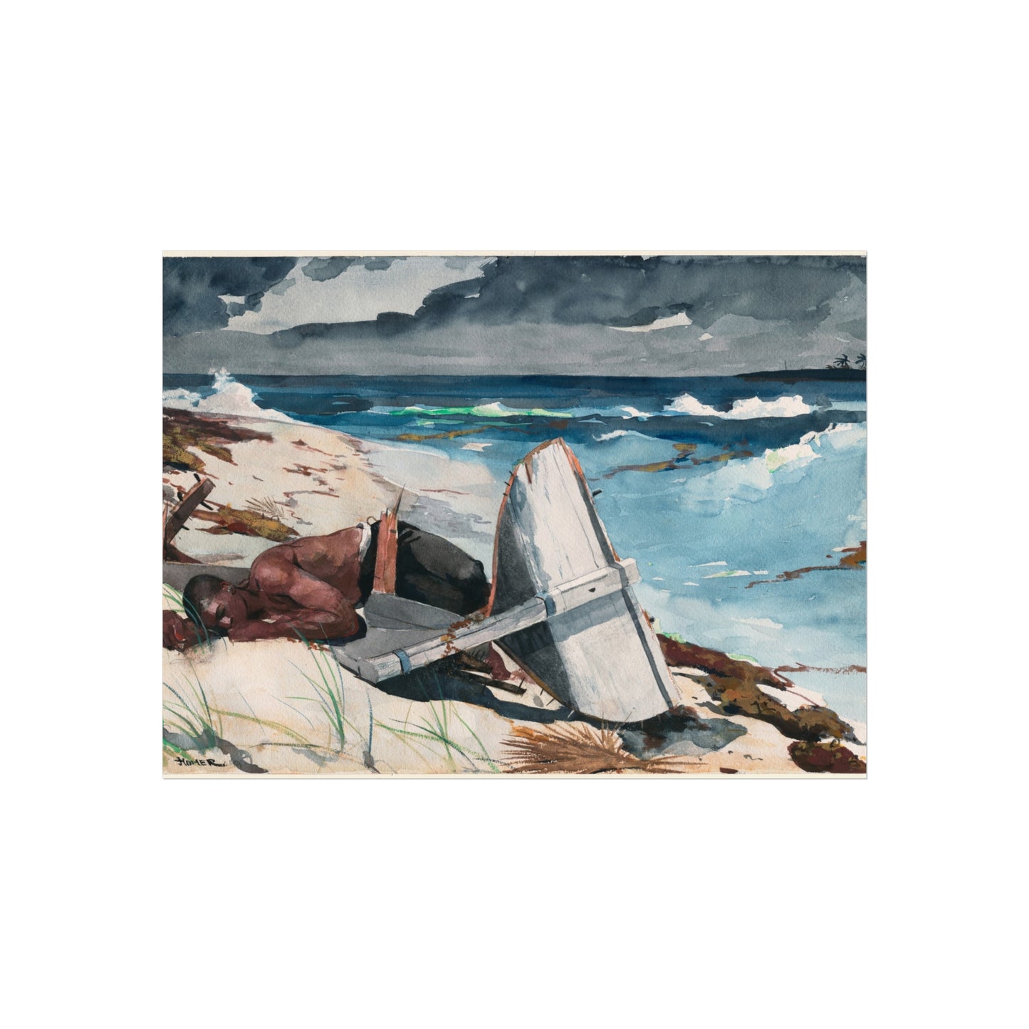 Winslow Homer - After the Hurricane, Bahamas | Fine Art Poster