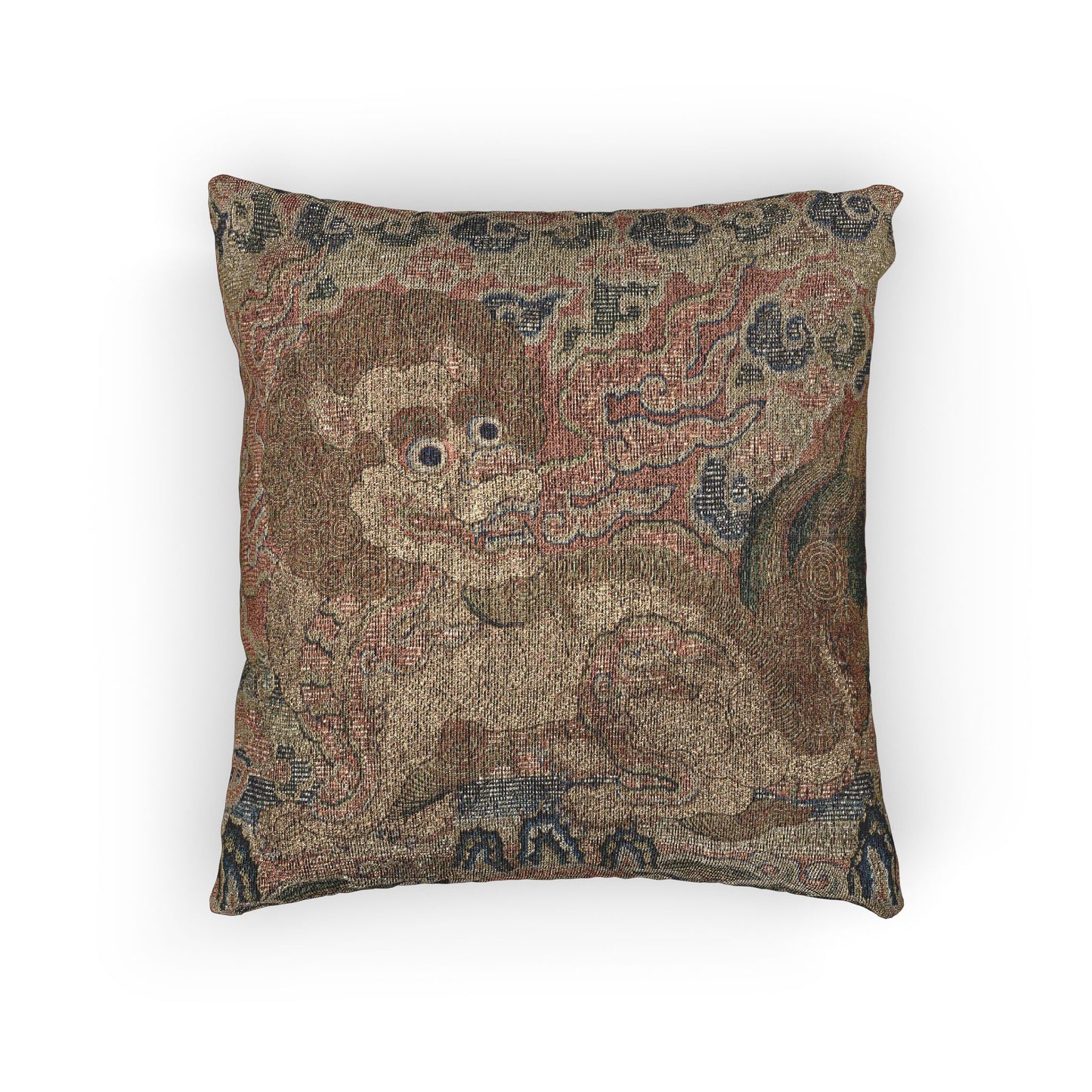 152_rank-badge-with-lion-ming | Woven Pillow