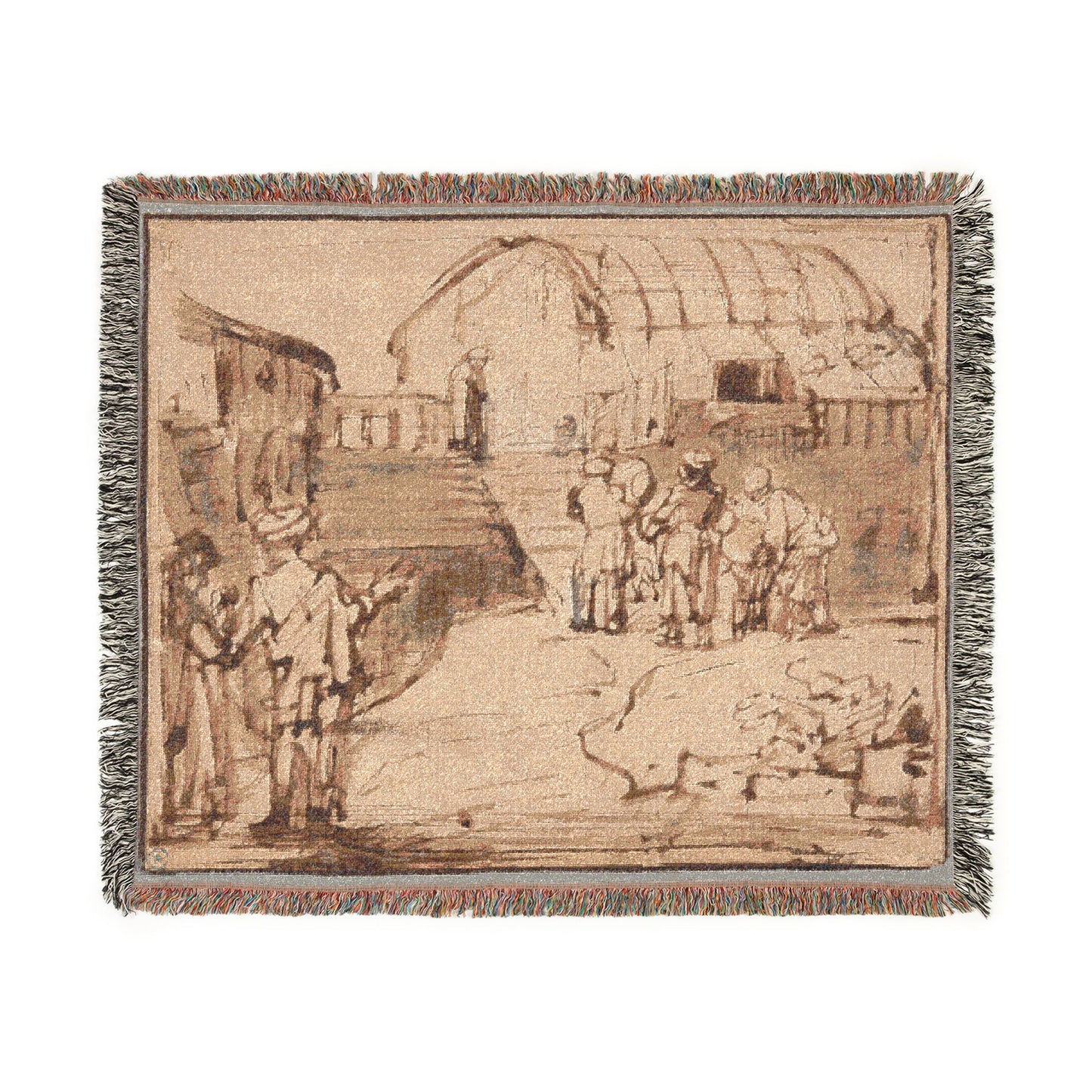 Rembrandt van Rijn - Noah's Ark | Woven Tapestry Blanket
