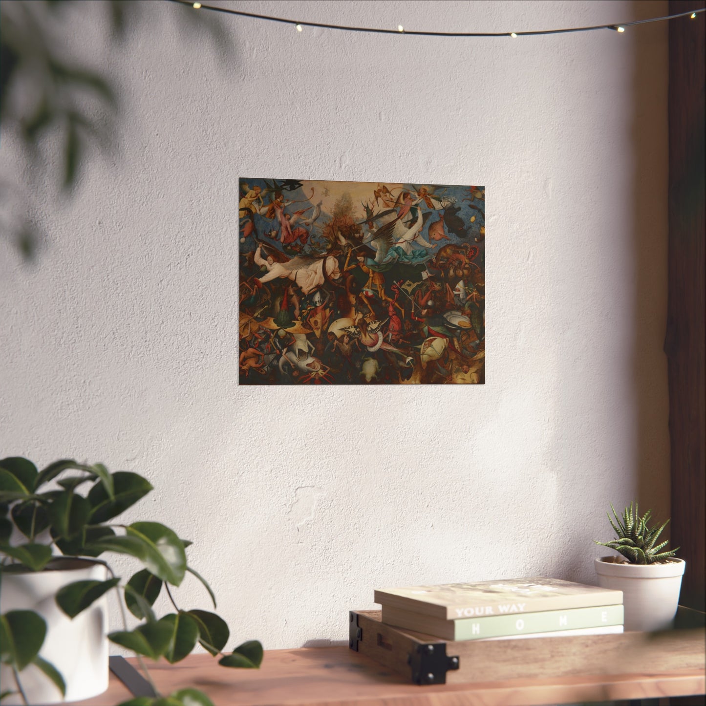 Pieter Bruegel the Elder - The Fall of the Rebel Angels - Google Art Project | Fine Art Poster