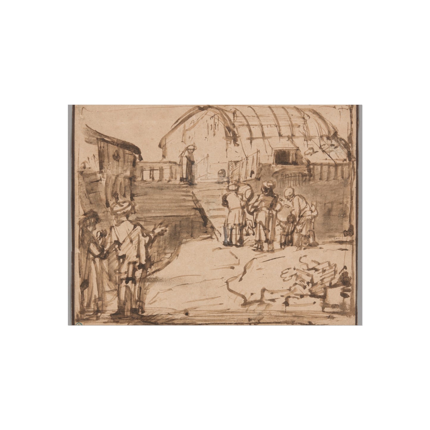 Rembrandt van Rijn - Noah's Ark | Fine Art Poster