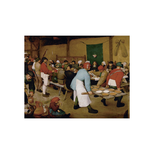 Peasant Wedding — Pieter Bruegel the Elder Fine Art Poster