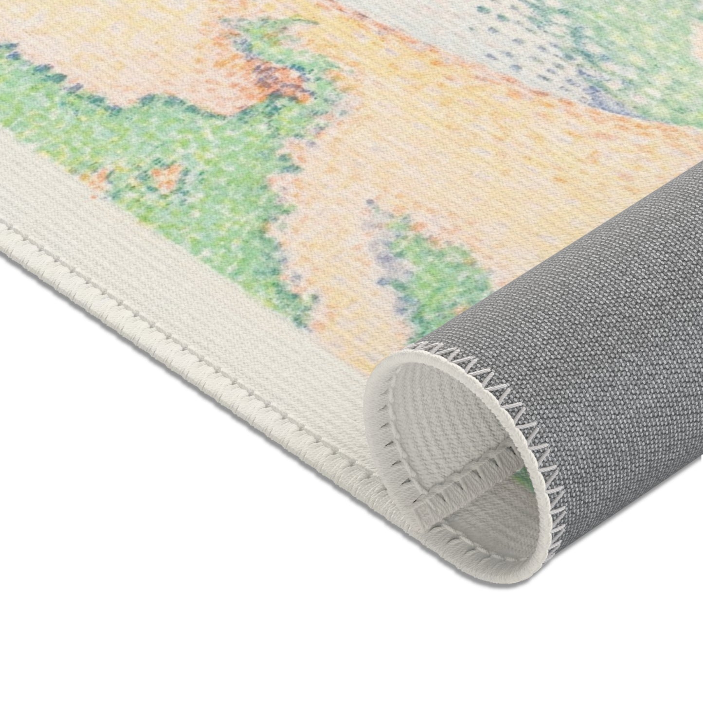Paul Signac - The Andelys | Area Rug