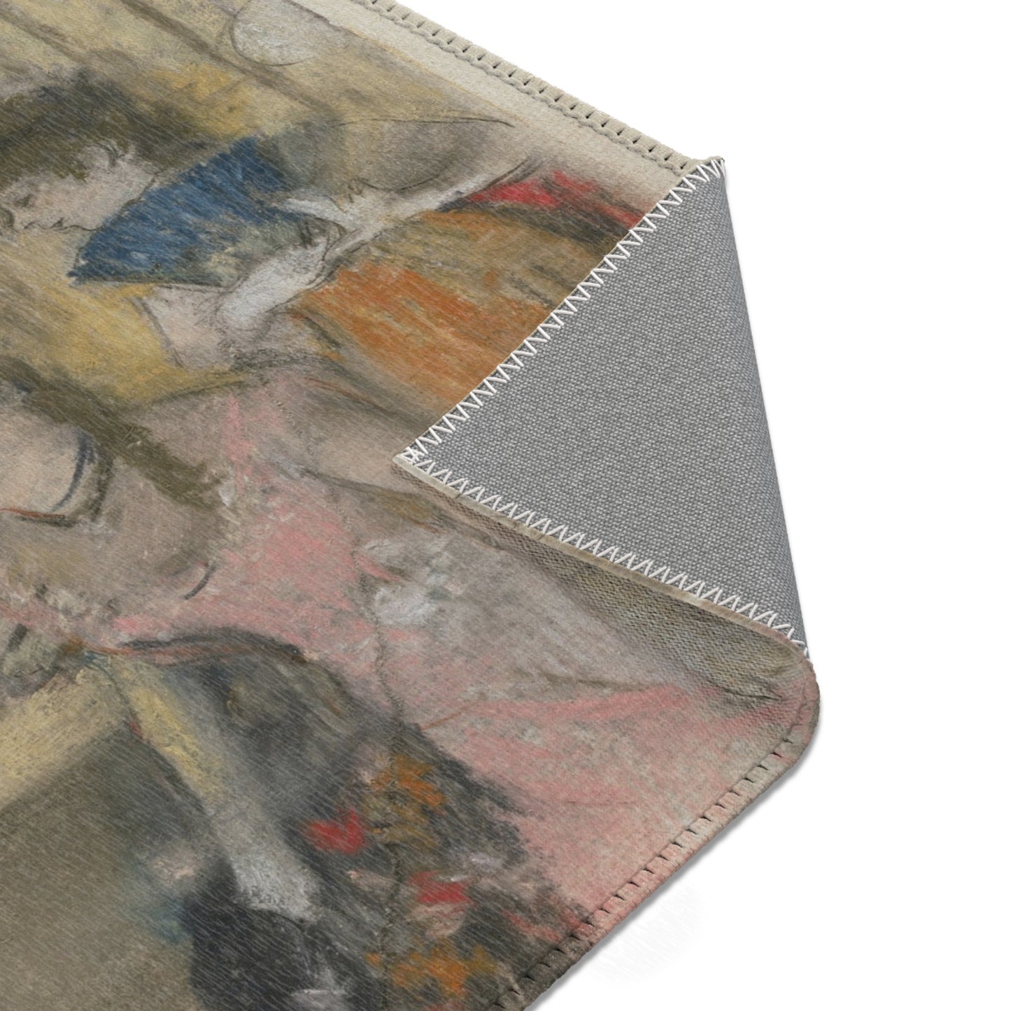 Hilaire Germain Edgar Degas - Singers on the Stage | Area Rug
