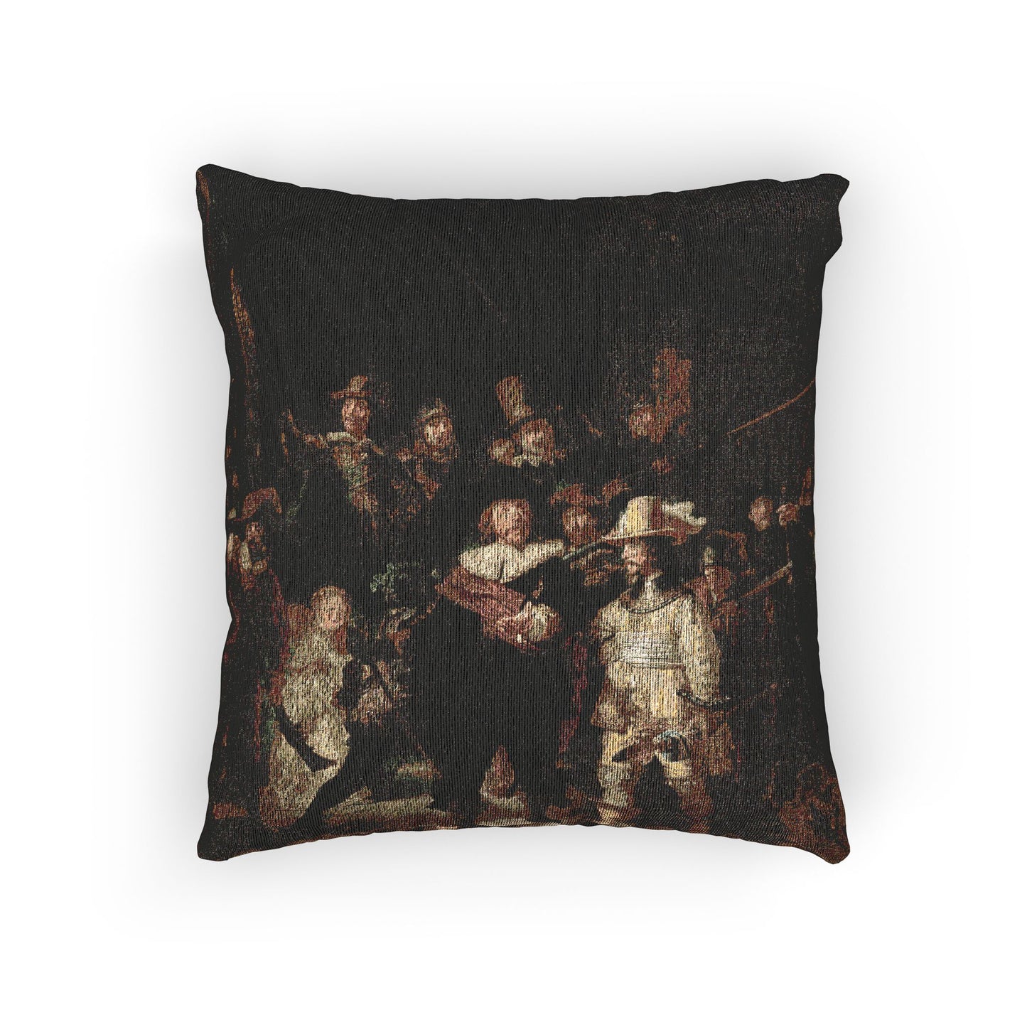 La ronda de noche, por Rembrandt van Rijn | Woven Pillow