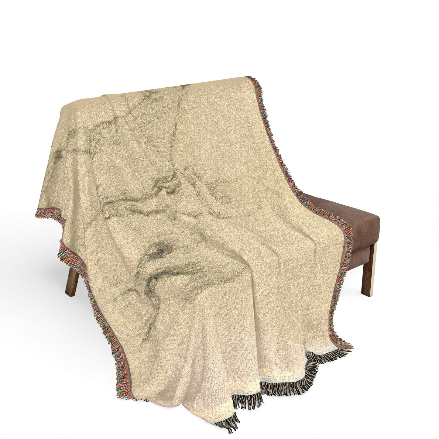 Hilaire Germain Edgar Degas - Horse and Rider | Woven Tapestry Blanket