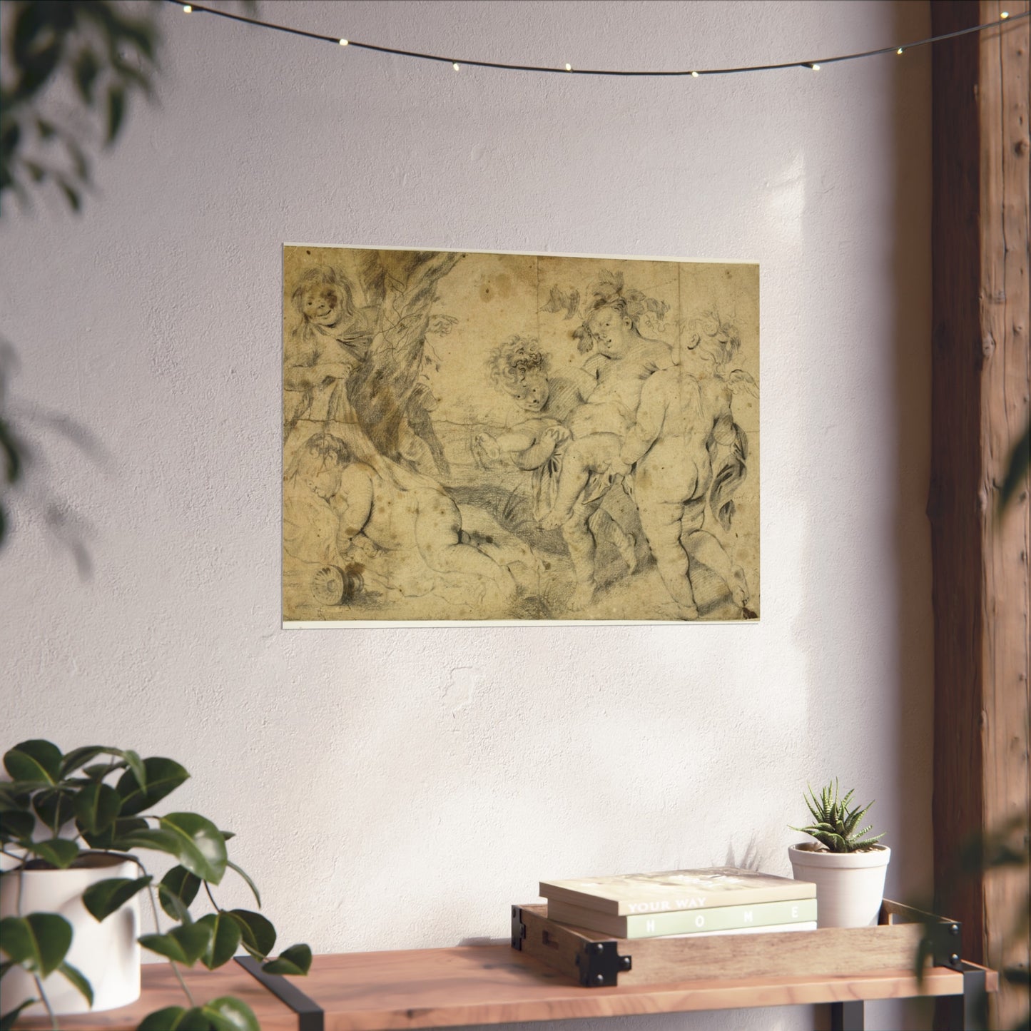 Anthony van Dyck - Young Bacchus and Companions | Fine Art Poster