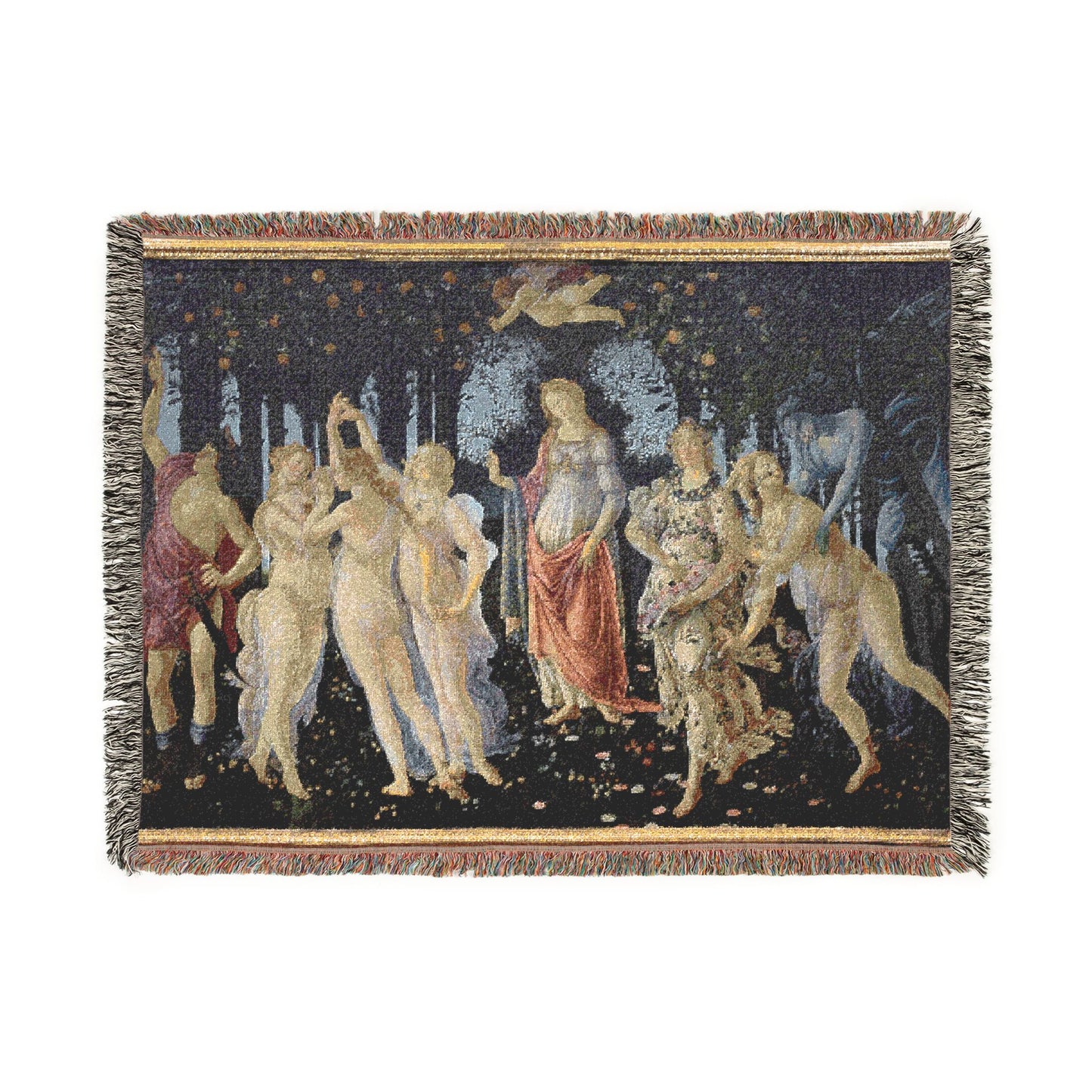 Primavera (Botticelli) | Woven Tapestry Blanket