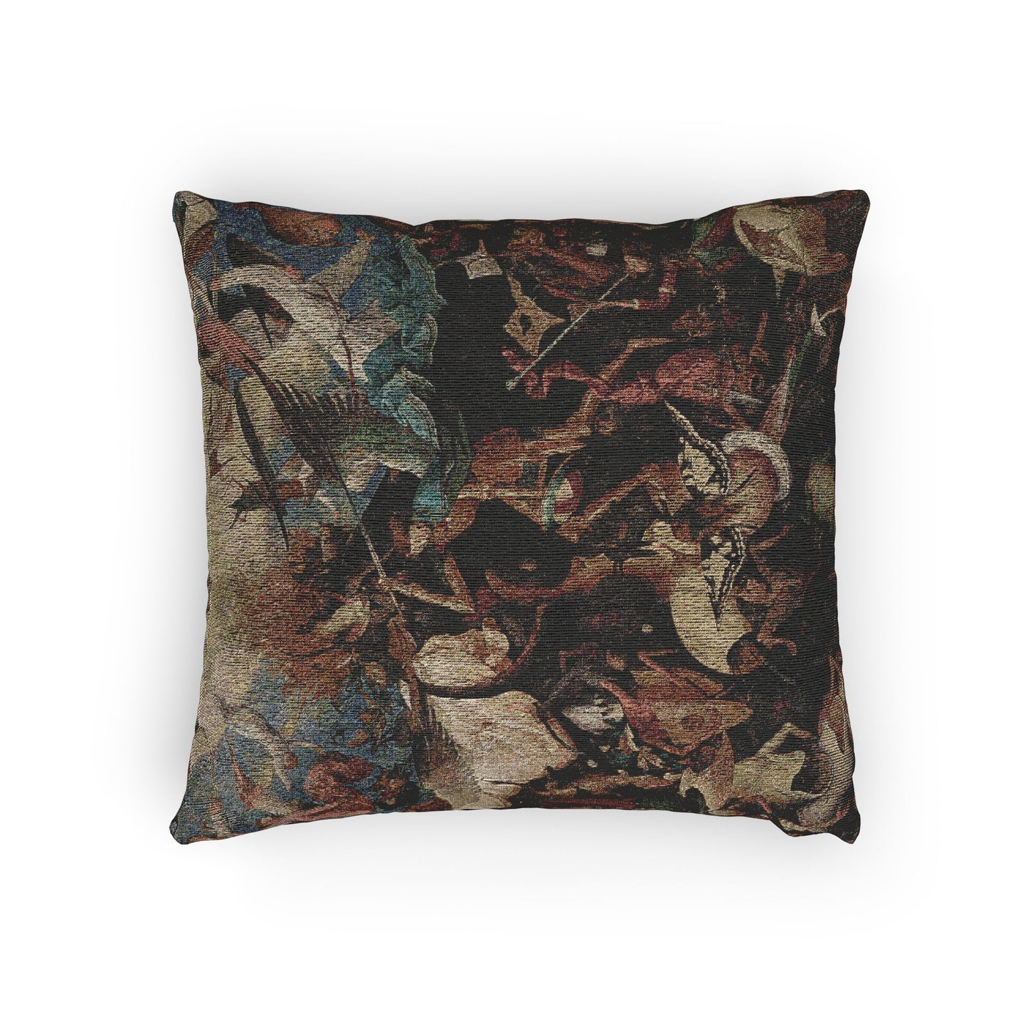 Pieter Bruegel the Elder - The Fall of the Rebel Angels - Google Art Project | Woven Pillow