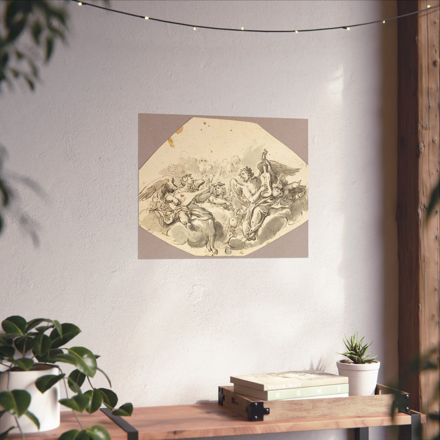 Giovanni Battista Tiepolo - Musician Angels | Fine Art Poster