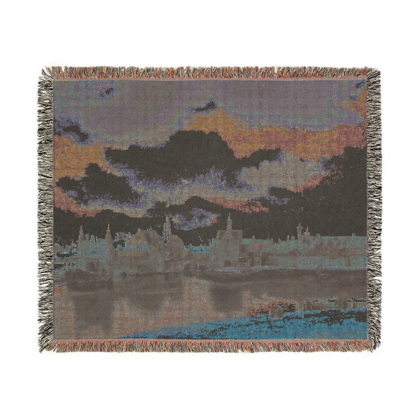 View of Delft, by Johannes Vermeer | Woven Tapestry Blanket