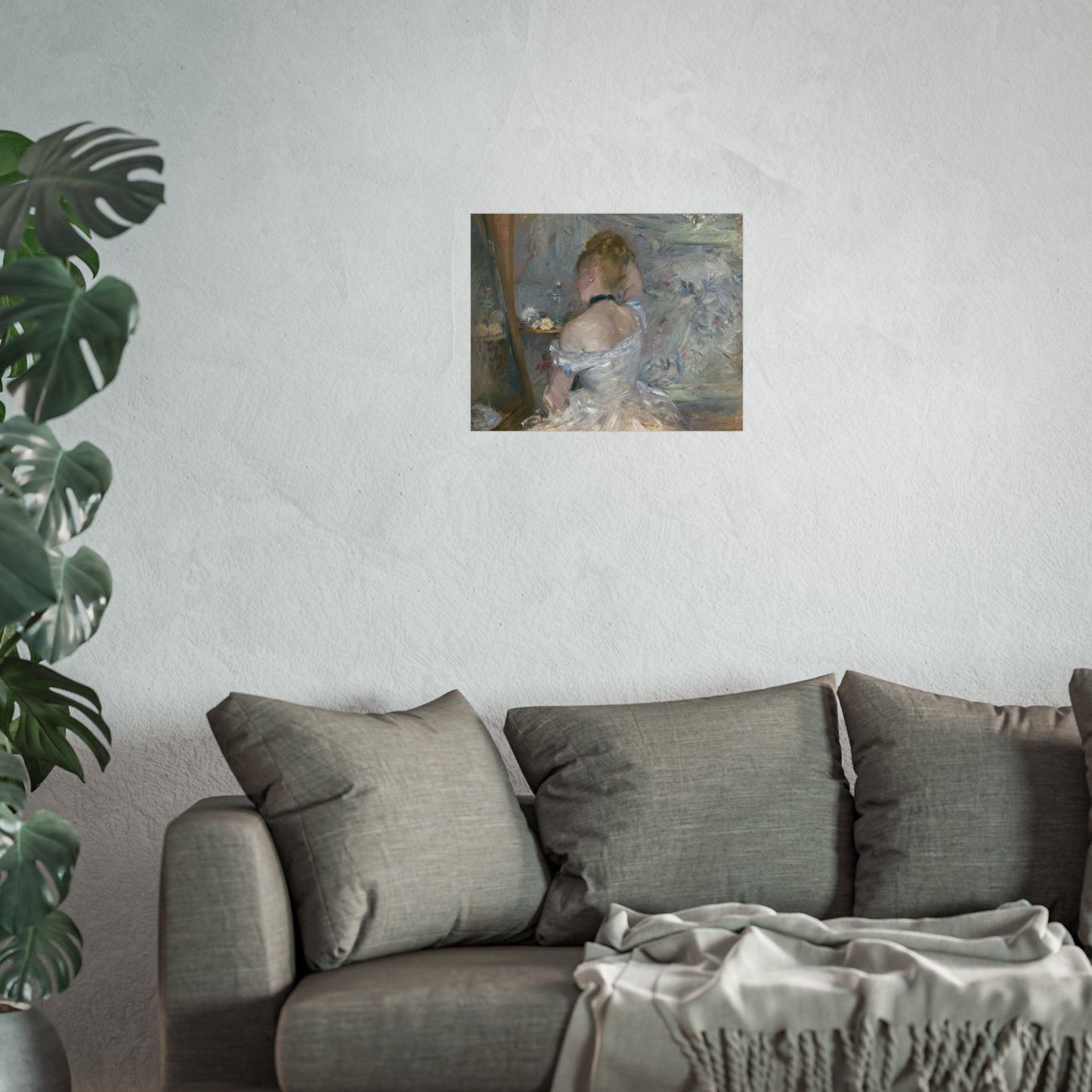 Berthe Morisot - Woman at Her Toilette | Fine Art Poster