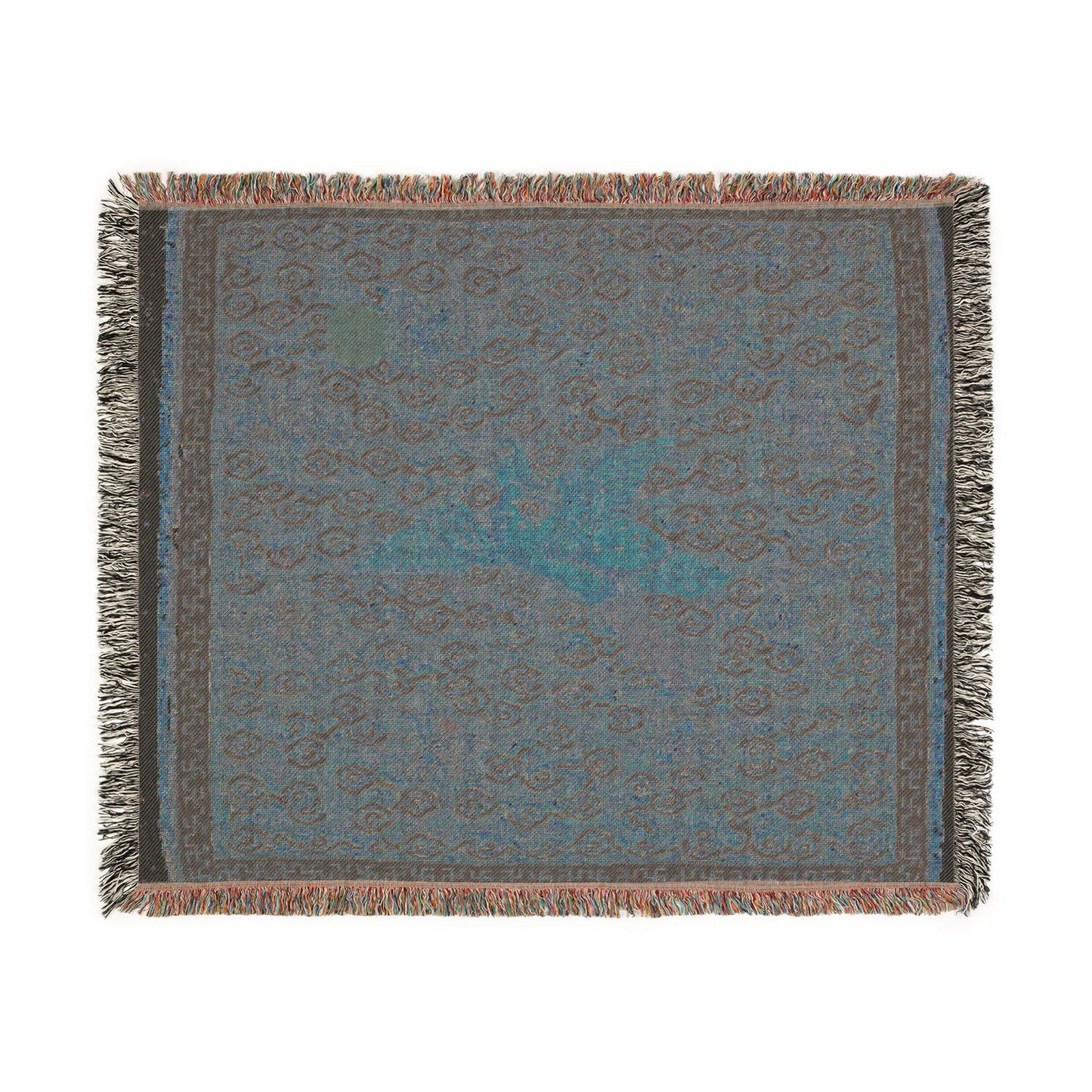 133_rank-badge-buzi | Woven Tapestry Blanket