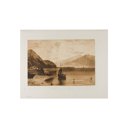 Inverary Pier Loch Fyne, Morning — Joseph Mallord William Turner Fine Art Poster