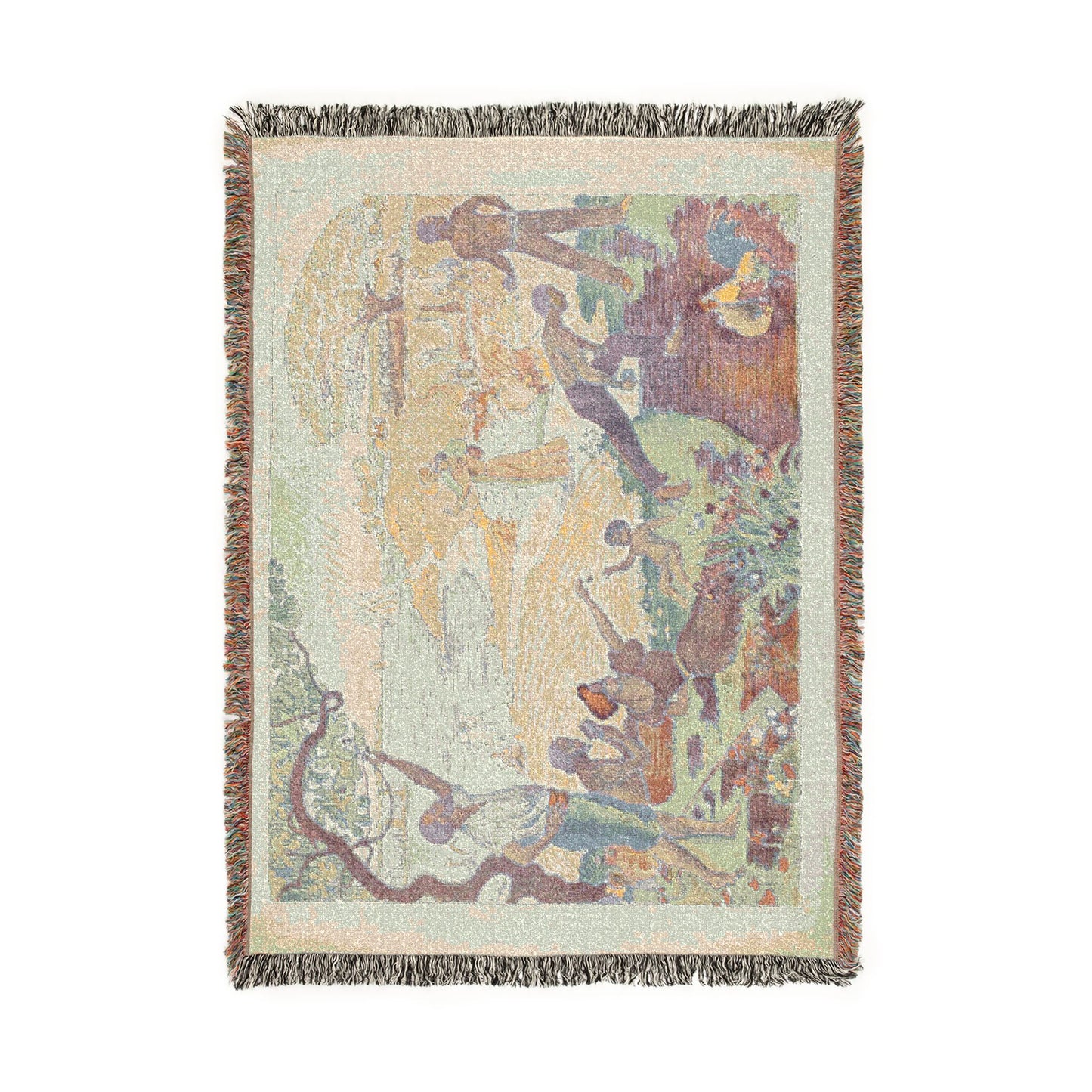 Paul Signac - In Times of Harmony | Woven Tapestry Blanket