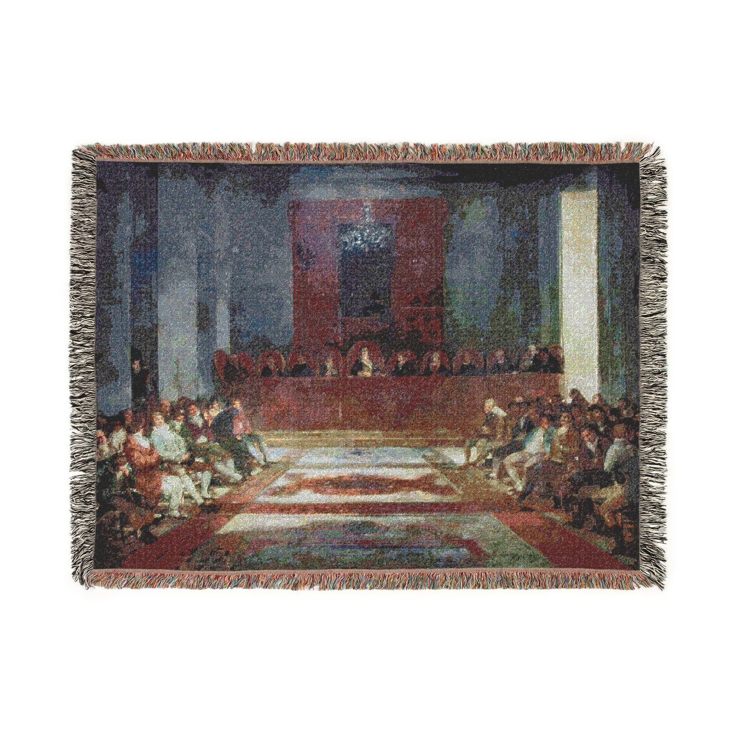 (Castres) La Junte des Philippines - Francisco de Goya - Musée Goya | Woven Tapestry Blanket