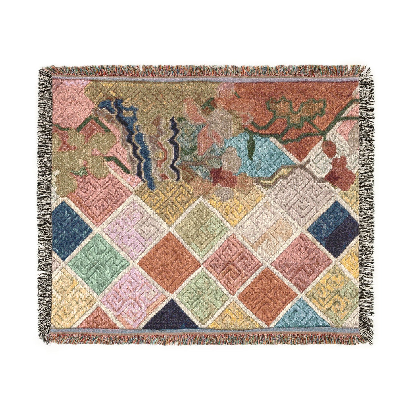 023_panel-furnishing-fabric | Woven Tapestry Blanket