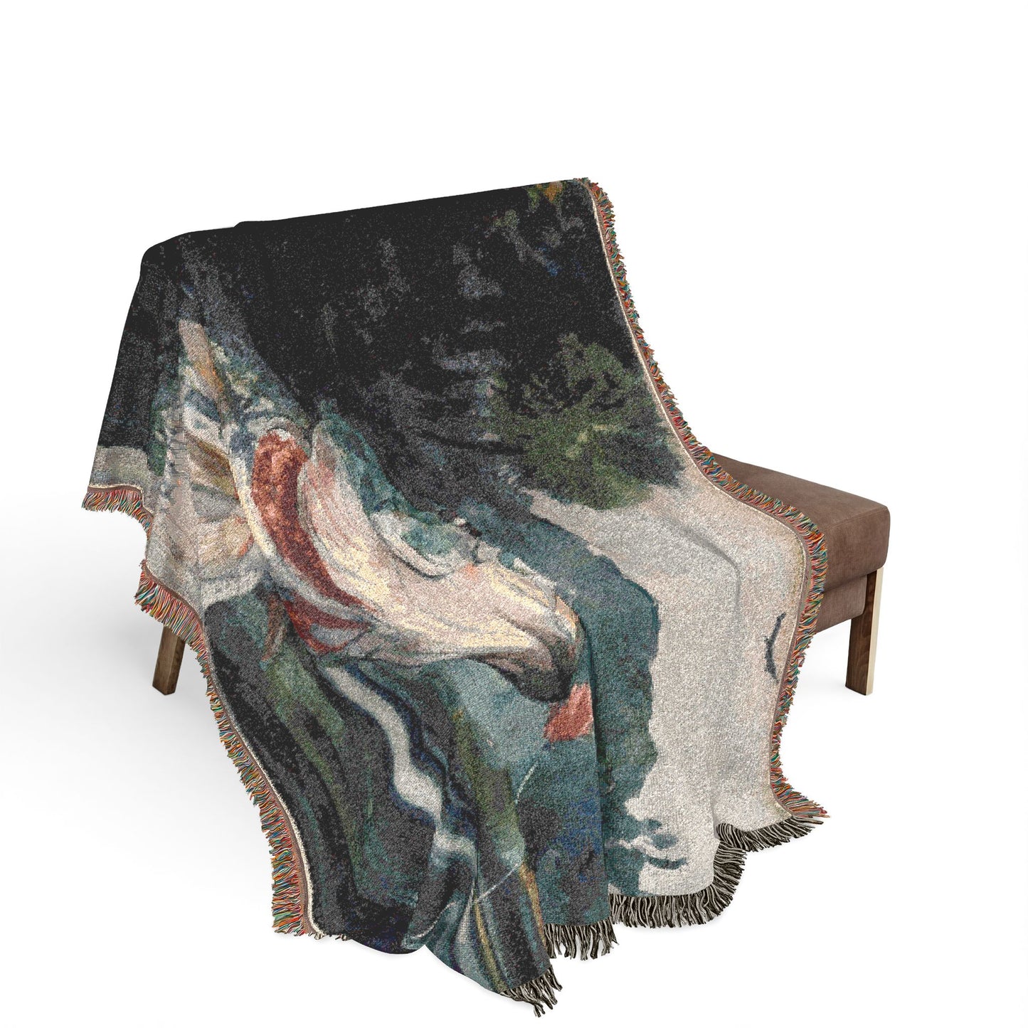 Winslow Homer - Life-Size Black Bass | Woven Tapestry Blanket