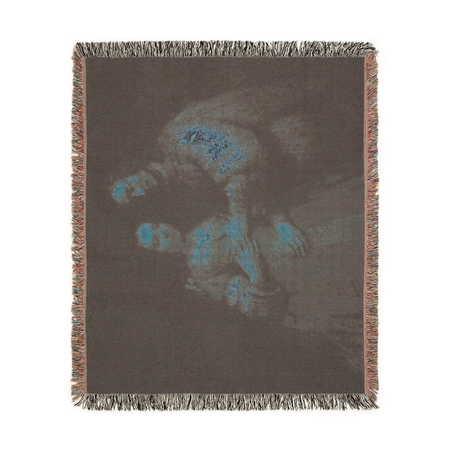 Rembrandt Harmensz. van Rijn - Portret van een paar als oudtestamentische figuren, genaamd 'Het Joodse bruidje' - Google | Woven Tapestry Blanket