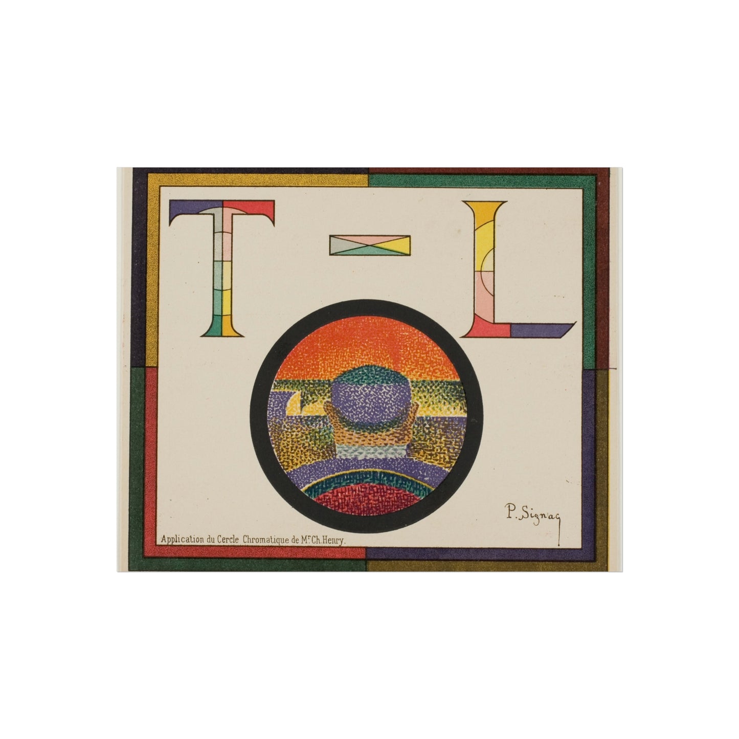 Paul Signac - Chromatic Circle | Fine Art Poster