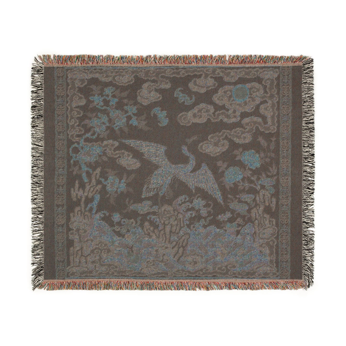 123_buzi-court-rank-badge | Woven Tapestry Blanket