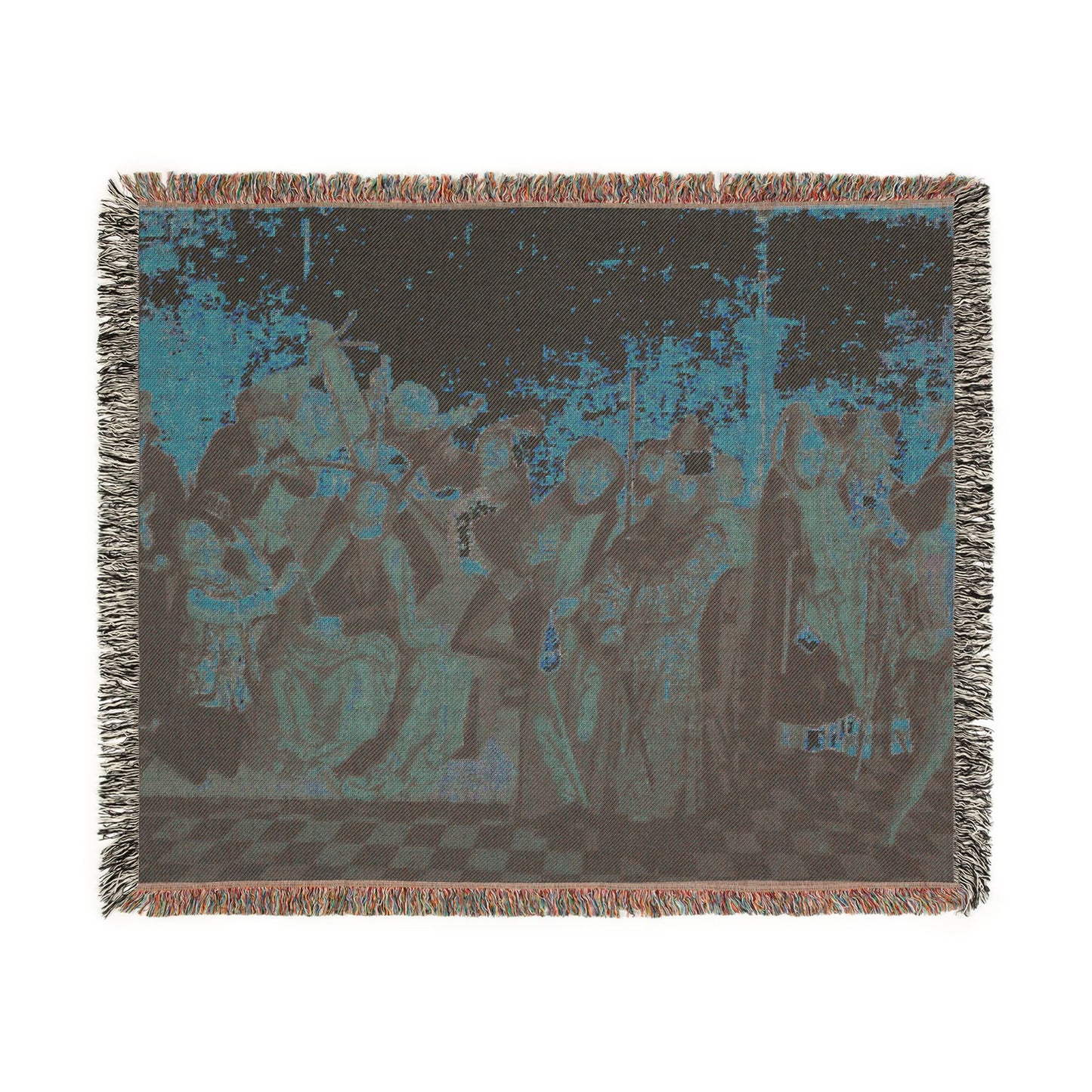 Isenmann, Colmar Altarpiece (Flagellation, Crowning with Thorns) | Woven Tapestry Blanket
