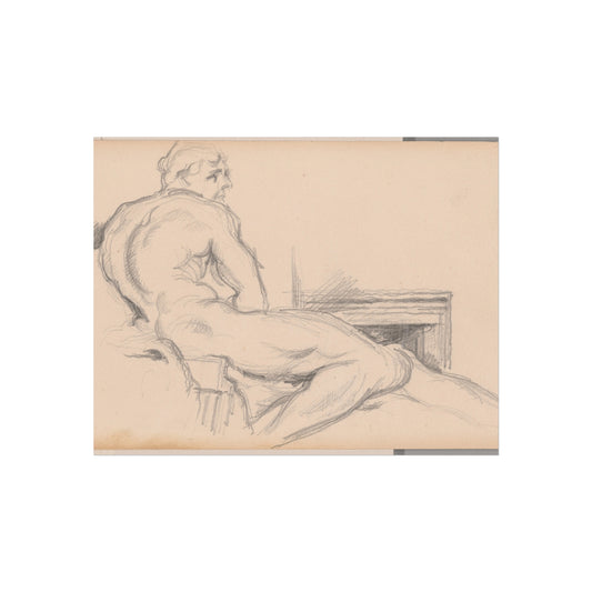 Hercules Resting — Paul Cézanne Fine Art Poster
