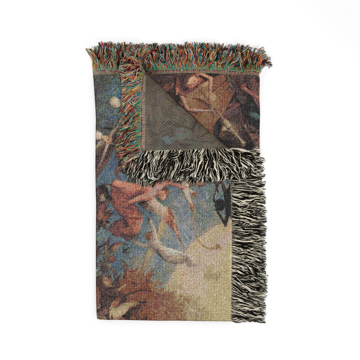 Pieter Bruegel the Elder - The Fall of the Rebel Angels - Google Art Project | Woven Tapestry Blanket