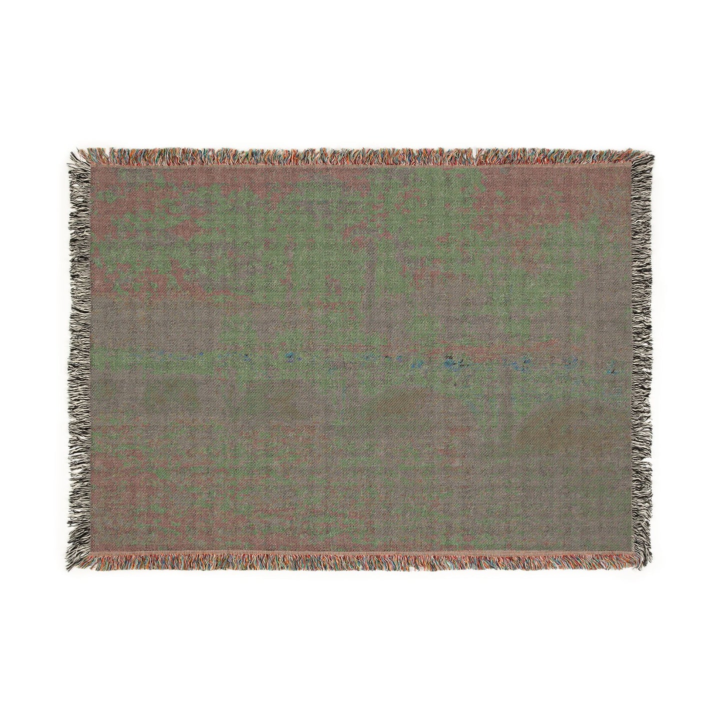 Claude Monet - Waterloo Bridge, Sunlight Effect | Woven Tapestry Blanket