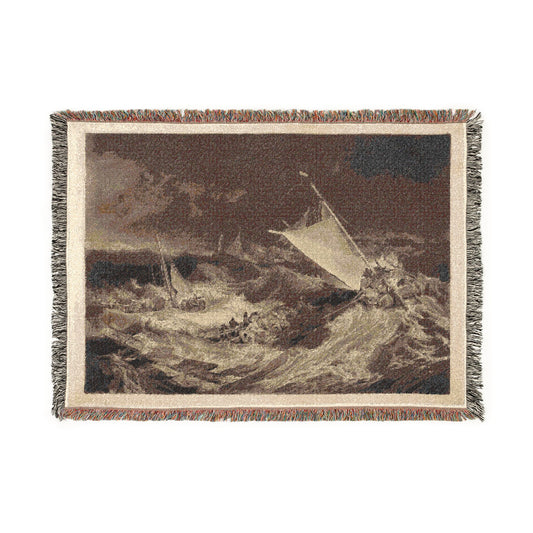 A Shipwreck — Turner Tapestry Blanket