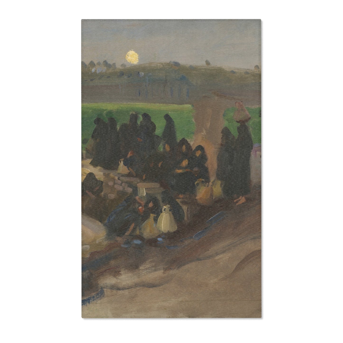 John Singer Sargent - Water Carriers on the Nile | Area Rug