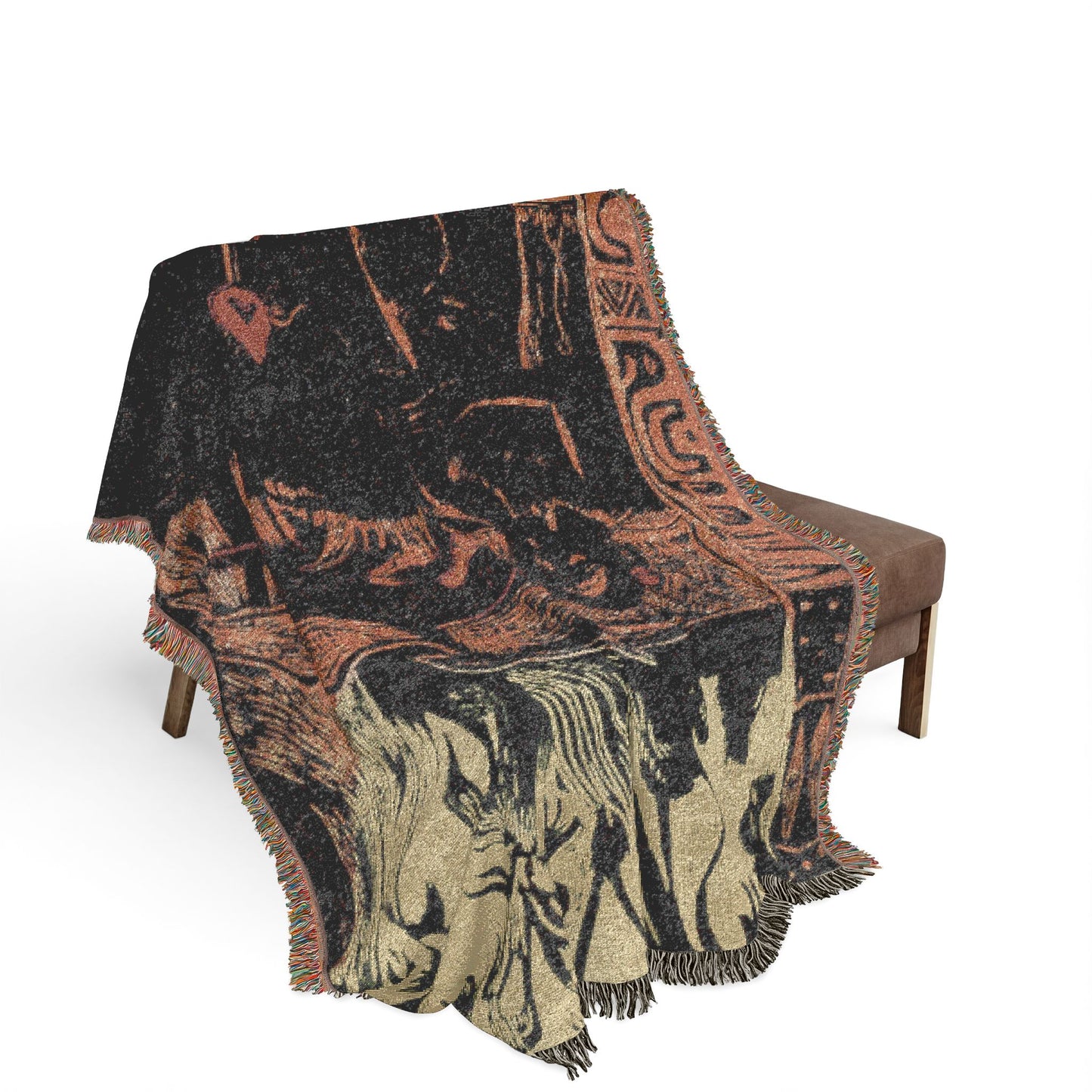 Nave Nave Fenua (Fragrant Isle) Woven Throw Blanket