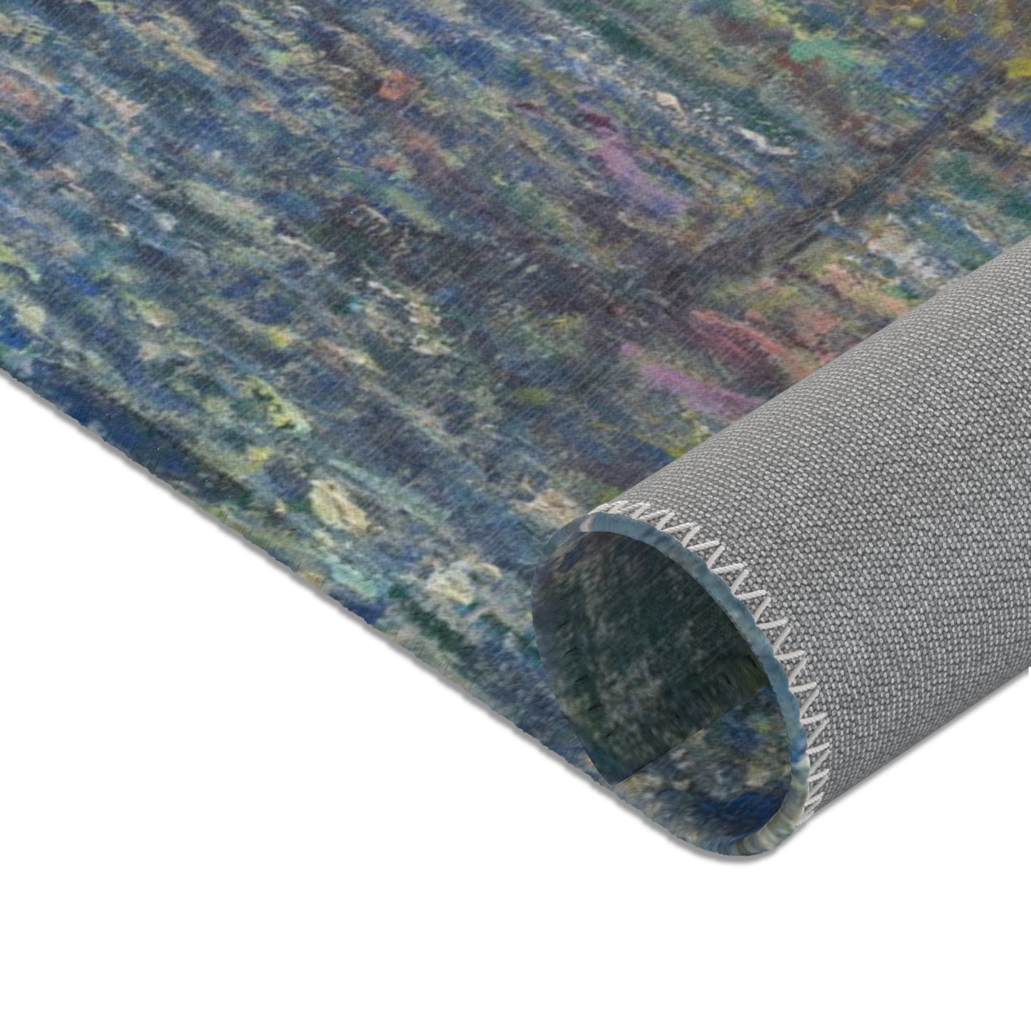 Claude Monet - The Petite Creuse River | Area Rug