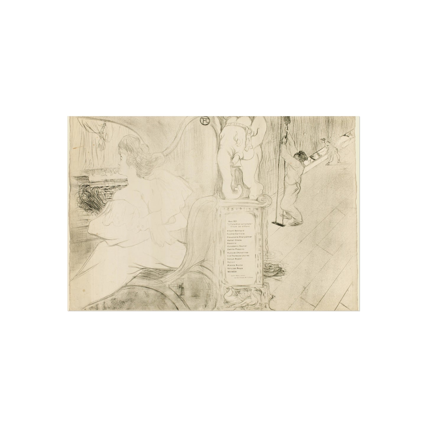 Henri de Toulouse-Lautrec - Cover for L'Estampe originale | Fine Art Poster