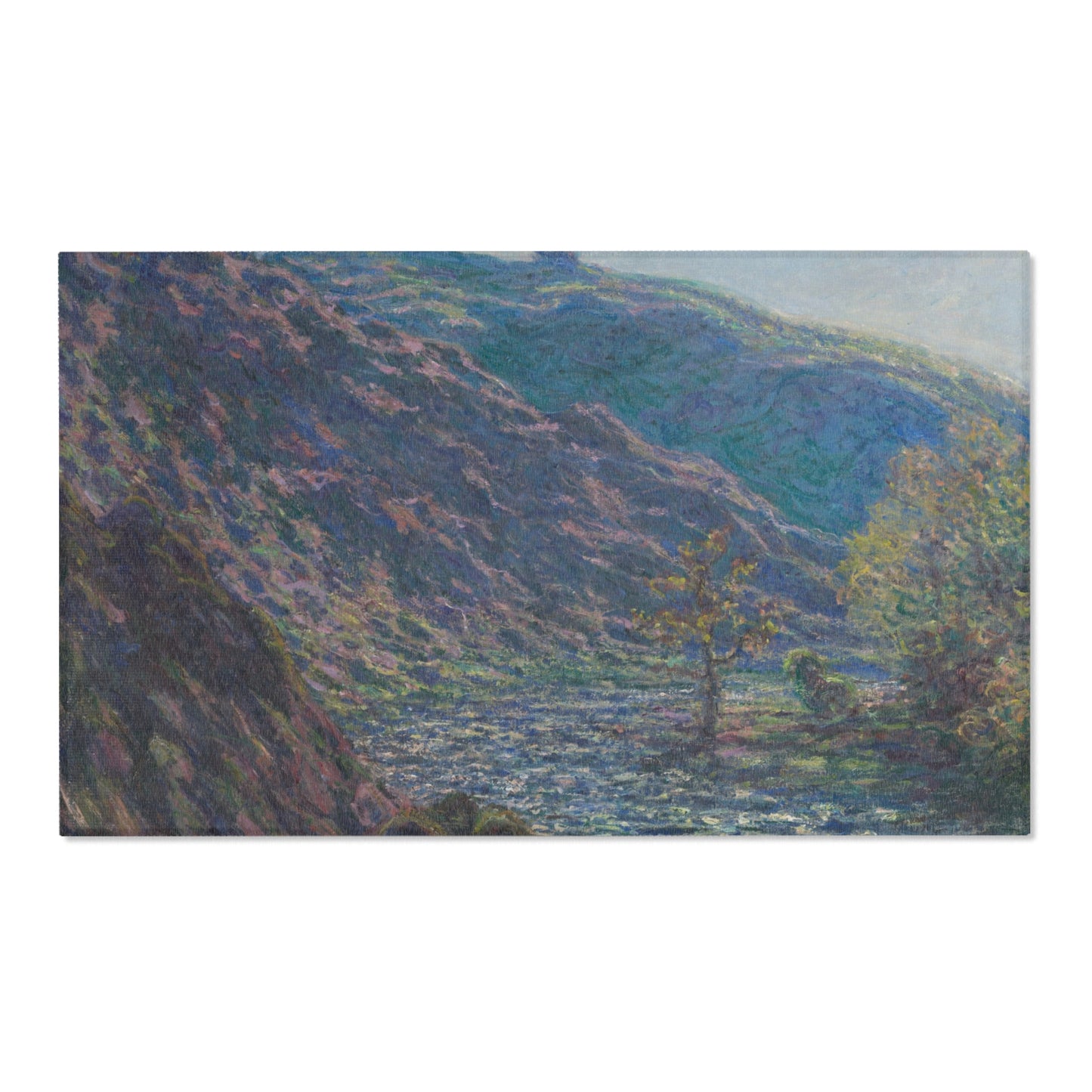 Claude Monet - The Petite Creuse River | Area Rug