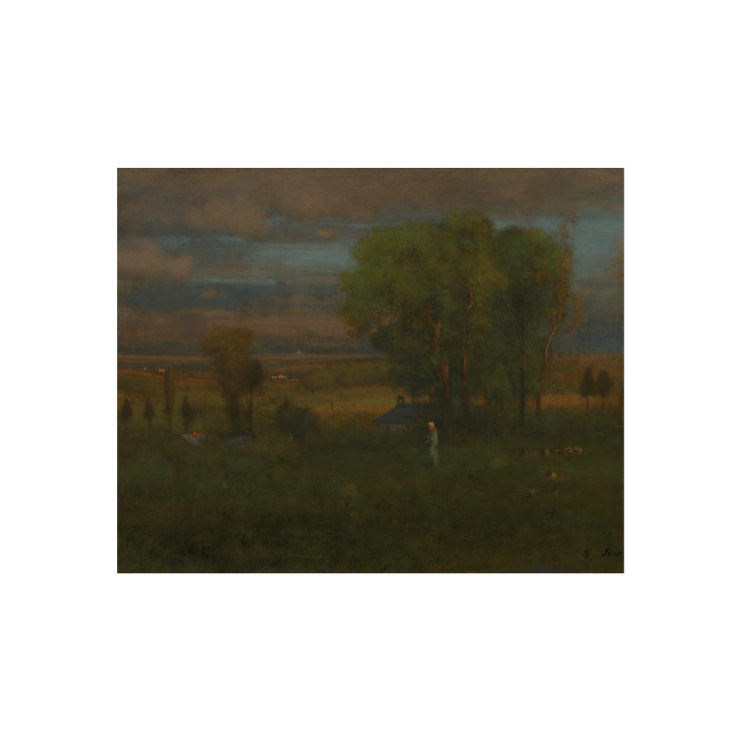 George Inness - Twilight in Italy | Fine Art Poster