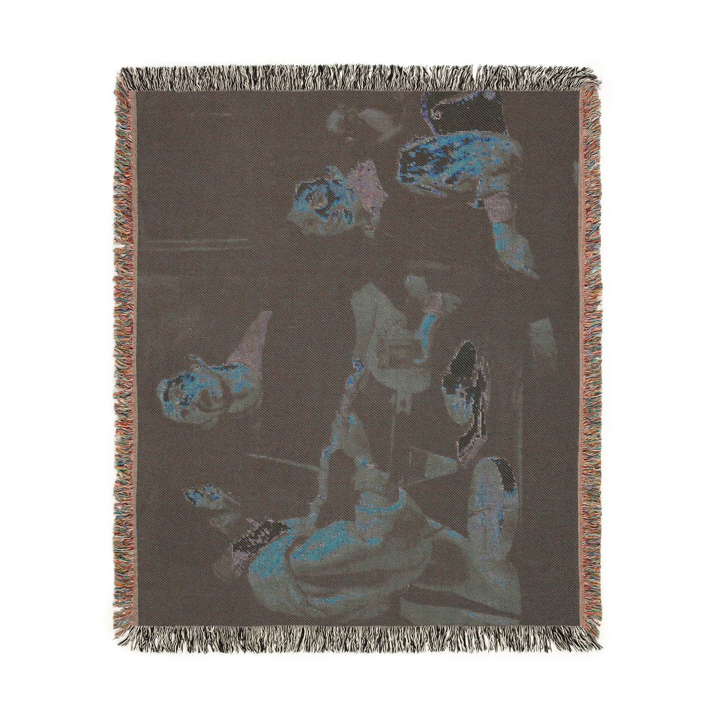 Diego Velázquez - The Three Musicians - Google Art Project | Woven Tapestry Blanket