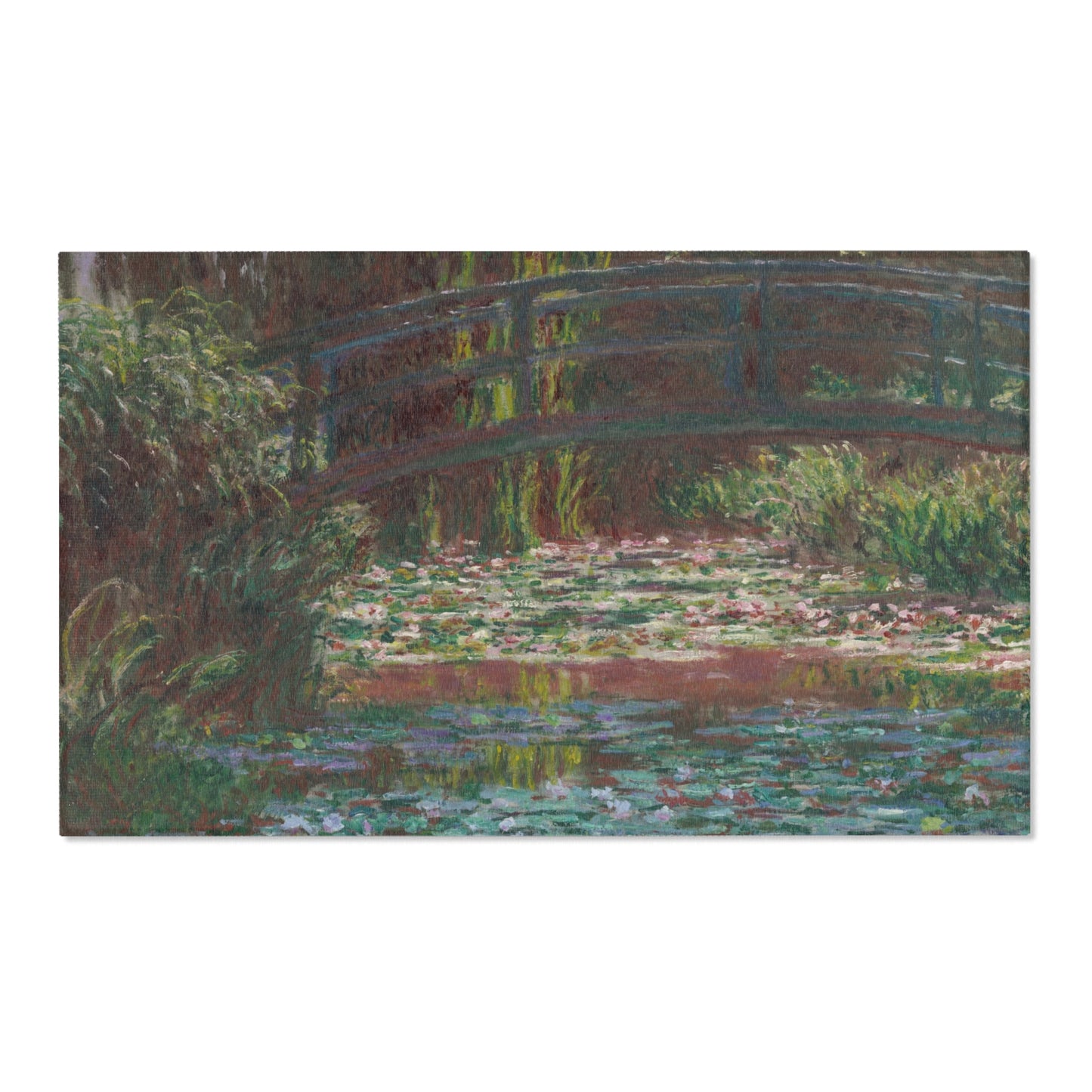 Claude Monet - Water Lily Pond | Area Rug