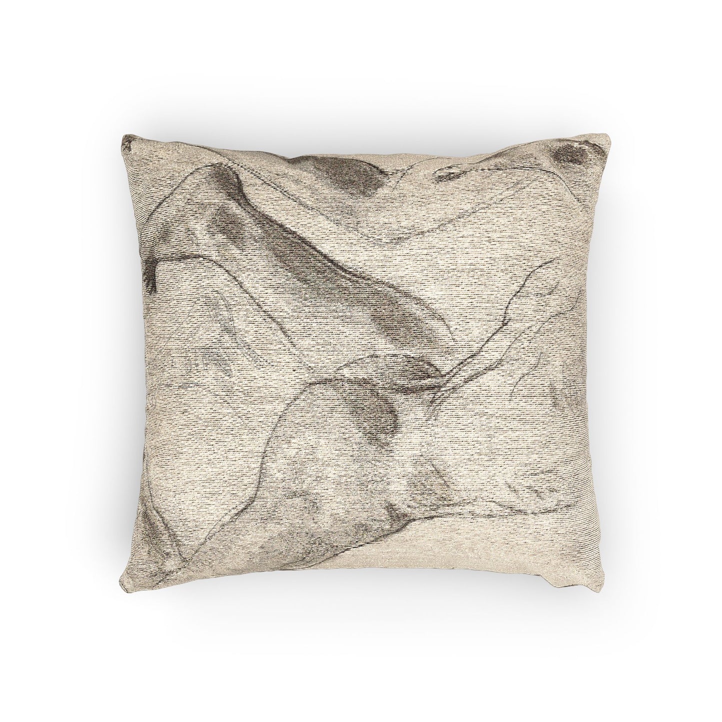 John Singer Sargent - Sketches of Legs and Feet | Woven Pillow