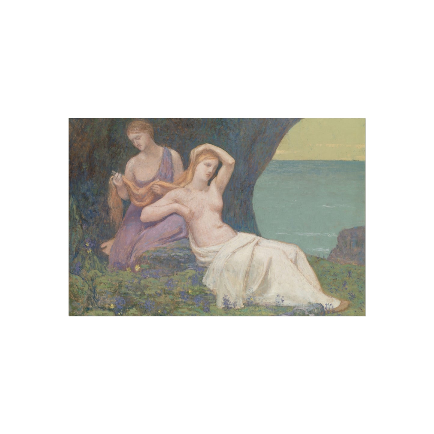 Pierre Puvis de Chavannes - In the Heather | Fine Art Poster