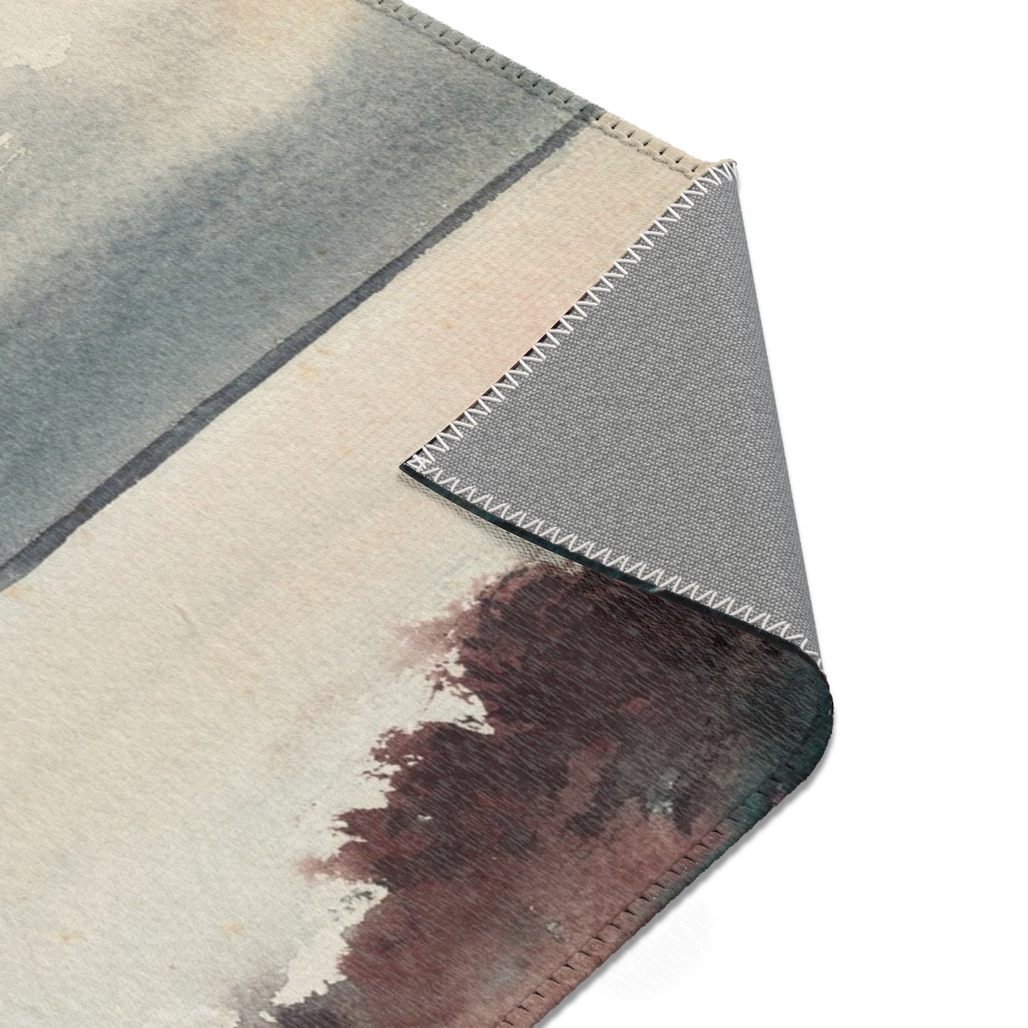 Winslow Homer - Breaking Storm, Coast of Maine | Area Rug