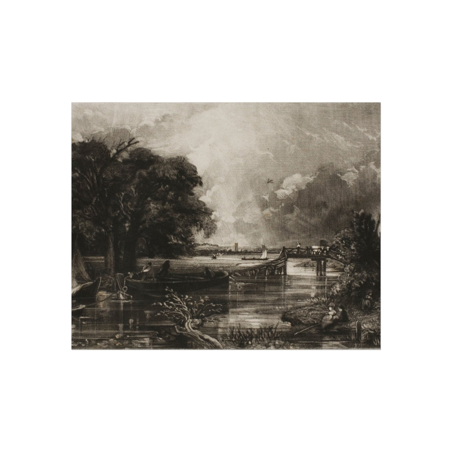 David Lucas - River Stour, Suffolk | Fine Art Poster
